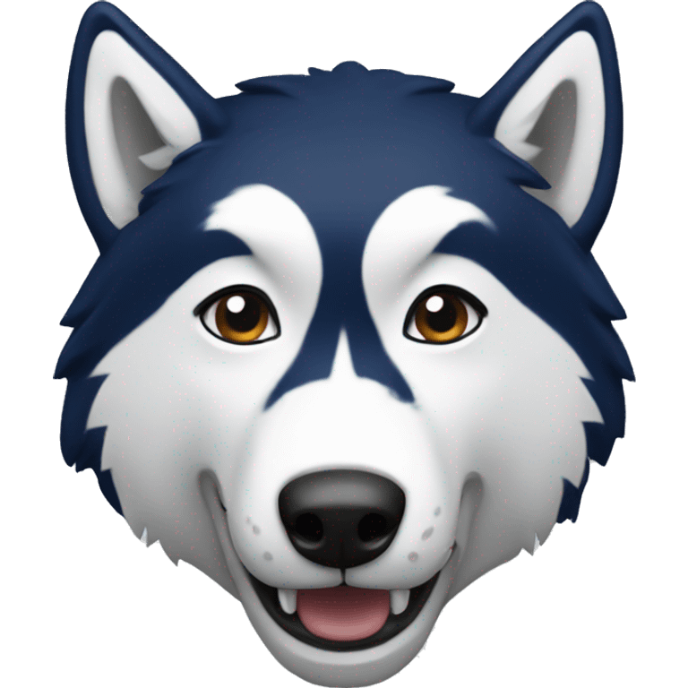 UConn husky mascot emoji