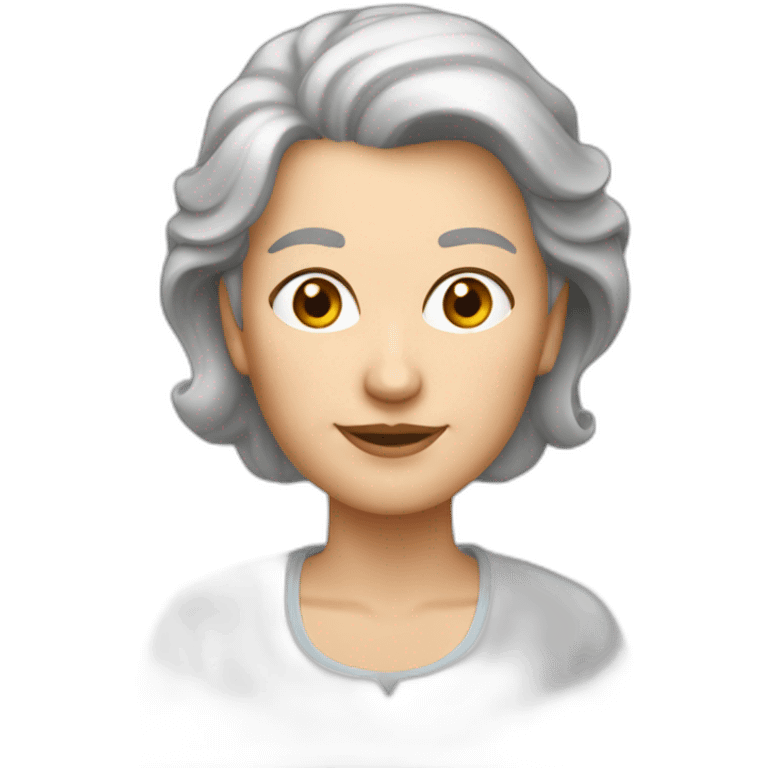 Femme 60 ans châtain clair mince emoji