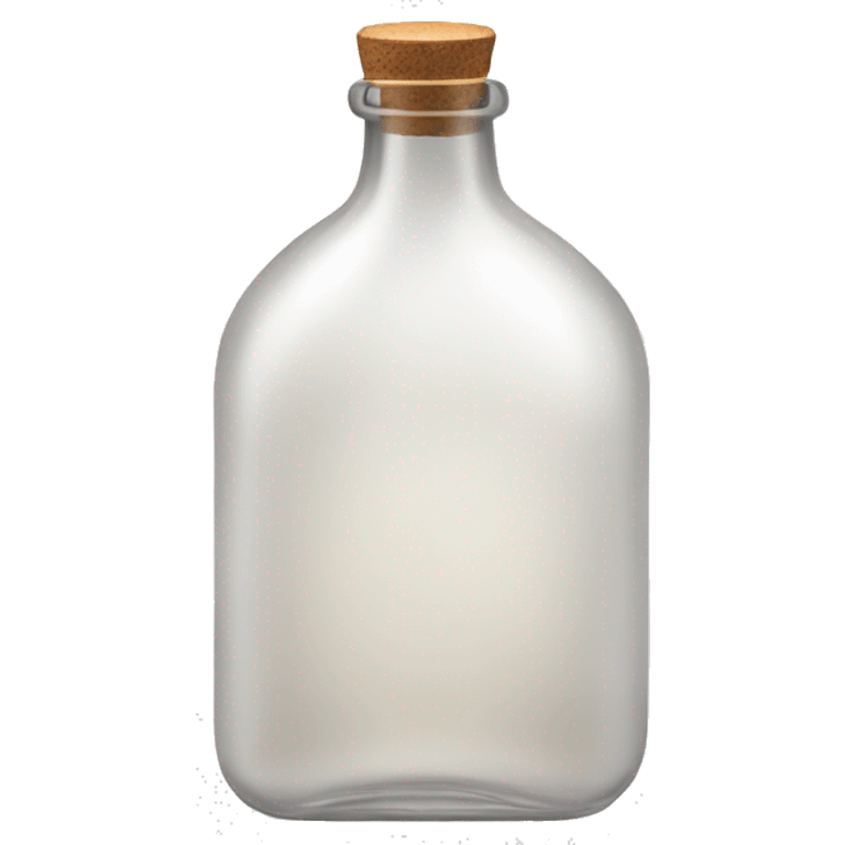 aesthetic bottle white  emoji