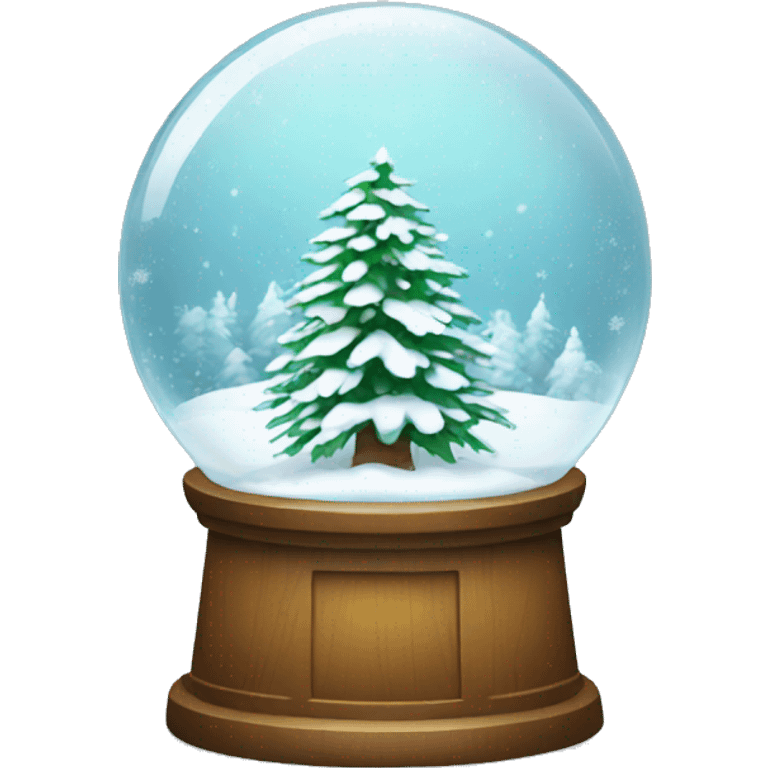 Snow globe emoji