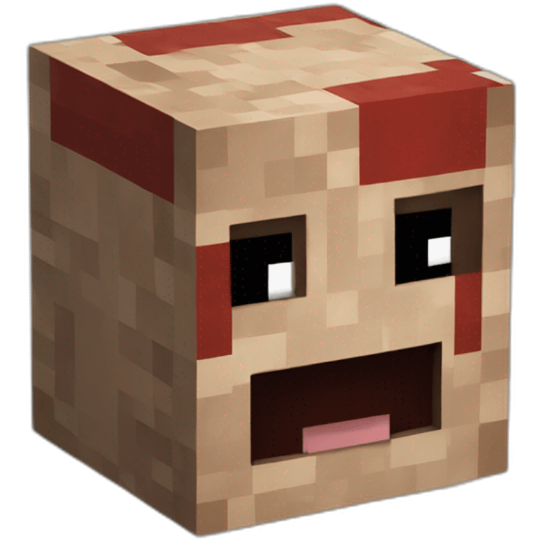 redstone from minecraft emoji