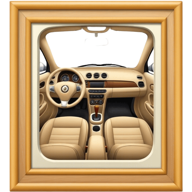 Car interior acessories emoji