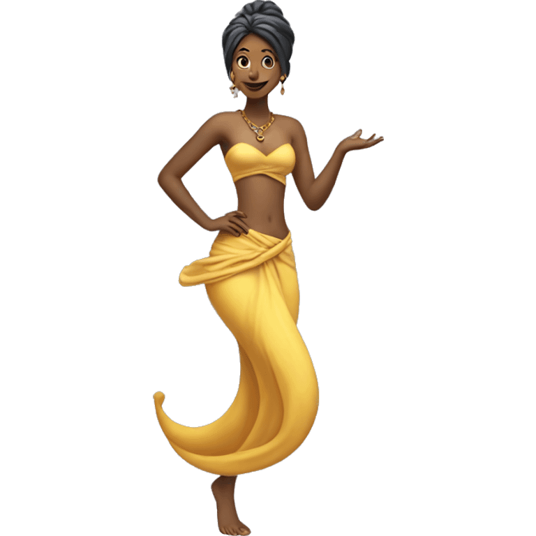 woman genie with whispy tail no legs emoji