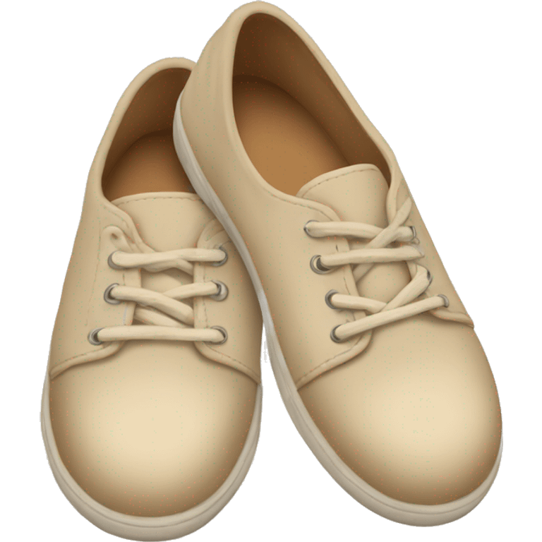 Comfy beige shoes emoji