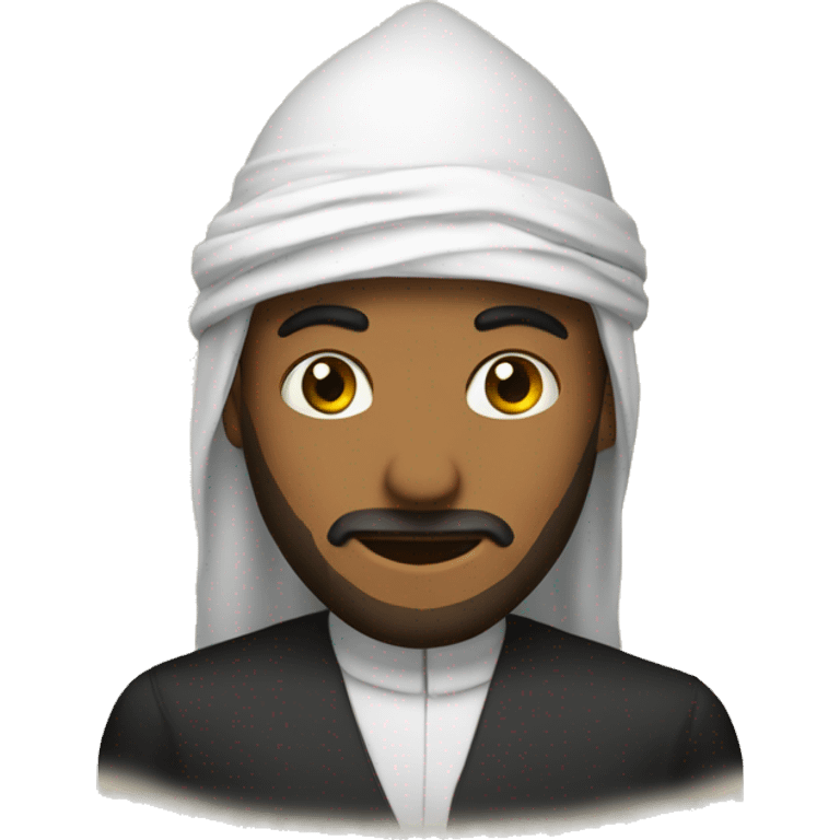 Molisab with sheikh hat emoji