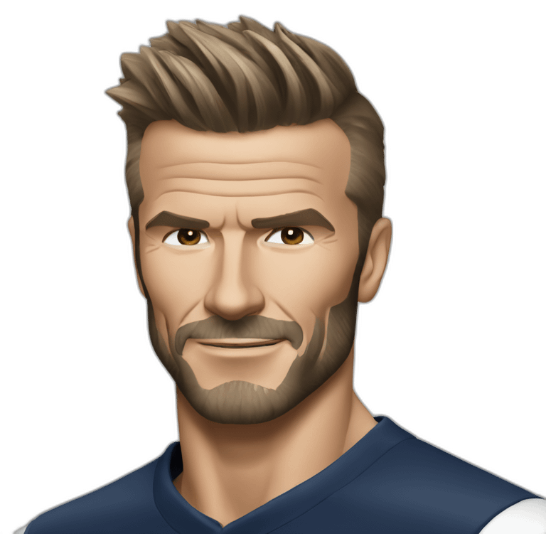 David beckham emoji