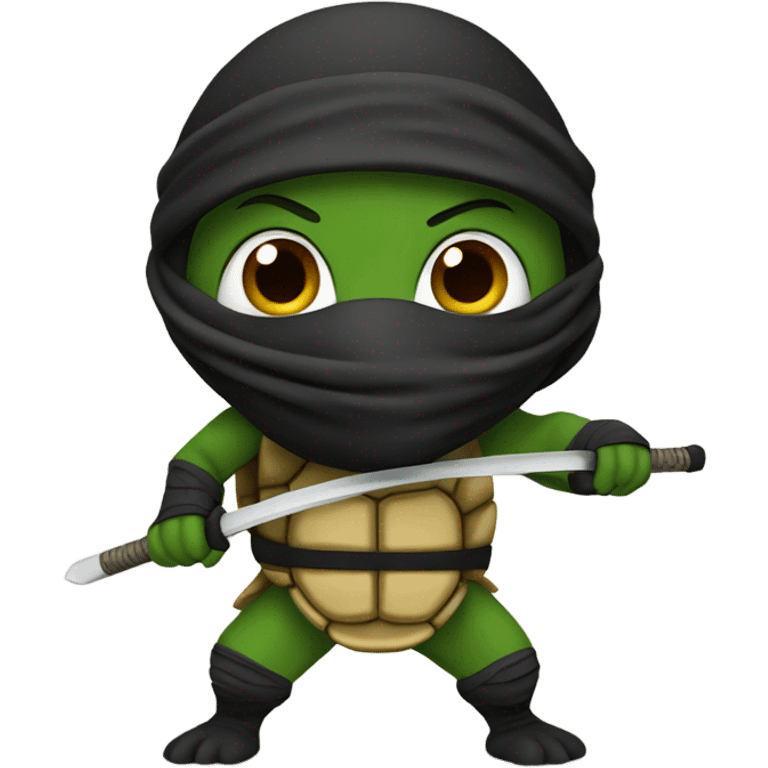 Turtle ninja emoji