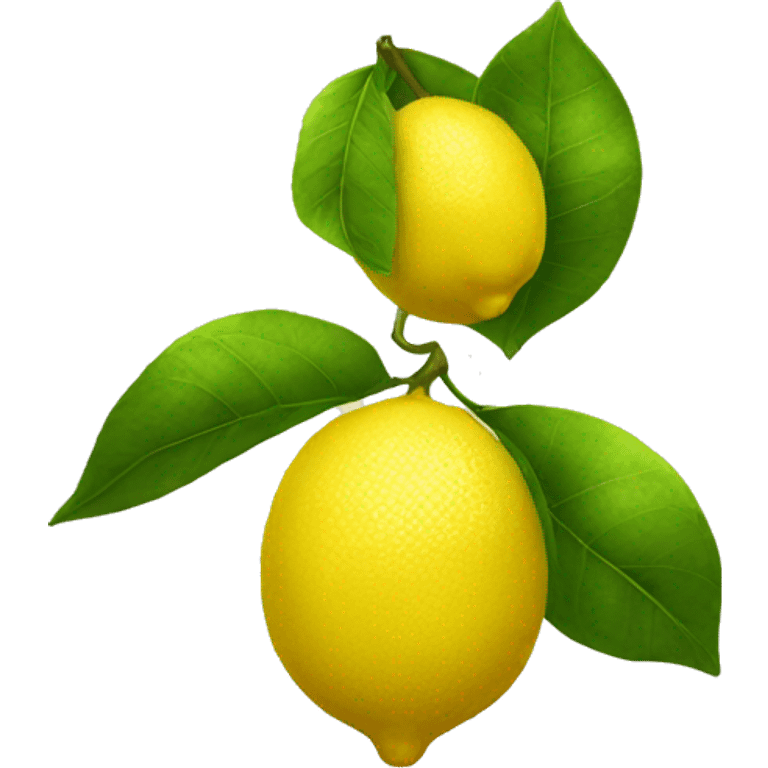 Lemon emoji