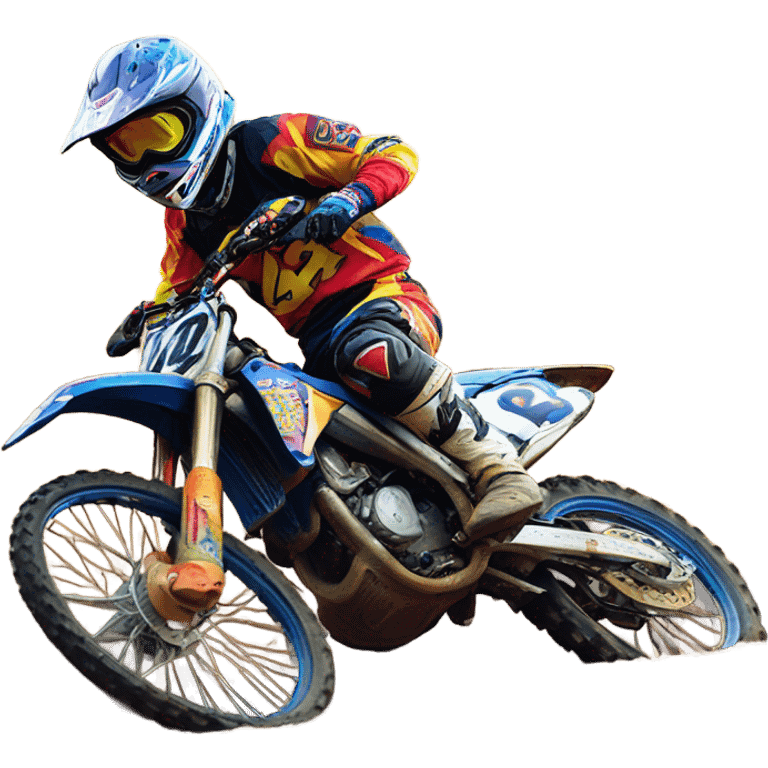 motocross decals emoji