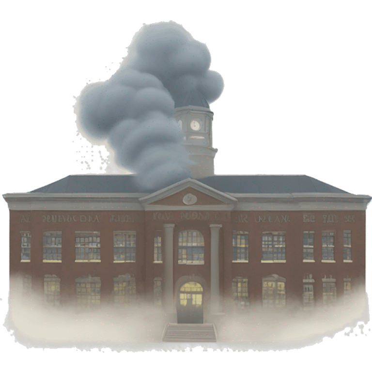 University of Michigan fog emoji