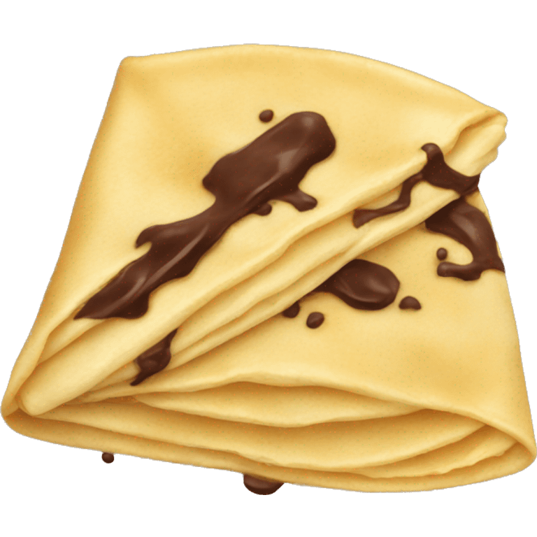 Crepe chocolate  emoji