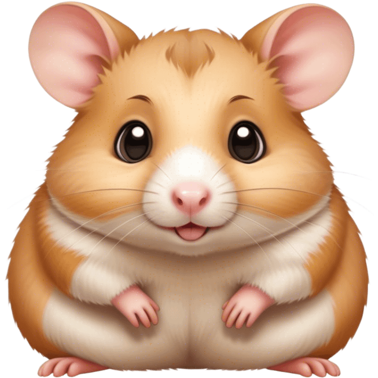 A high hamster  emoji