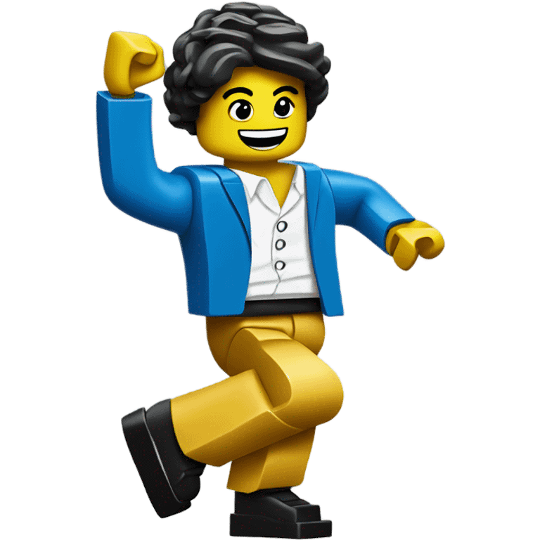 Dancing Lego emoji