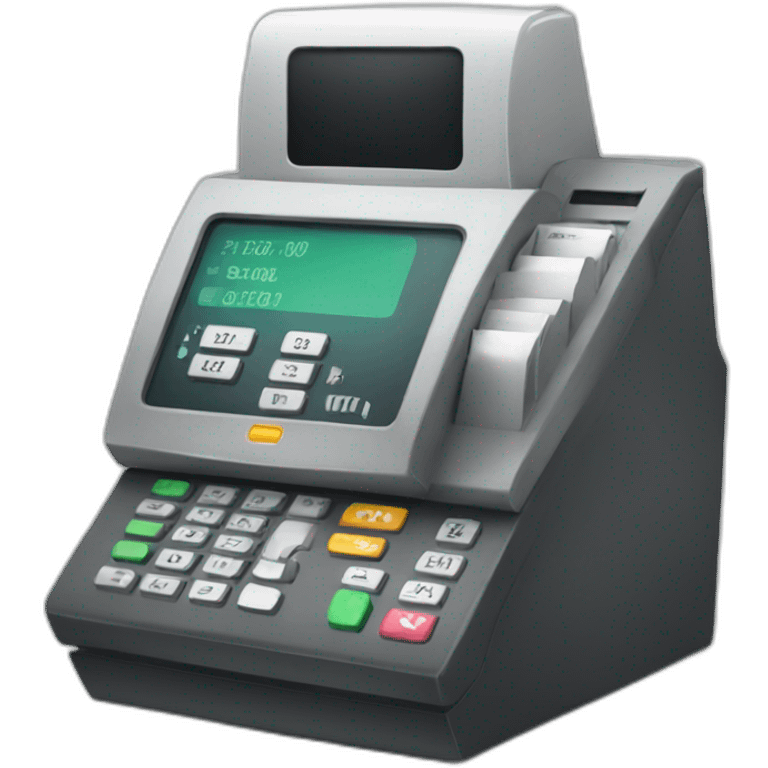 modern card terminal emoji