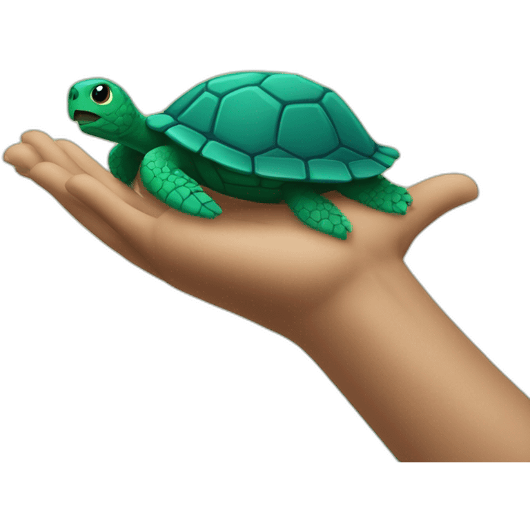 Tortuga con el simbolo de una 🥇 puesta emoji