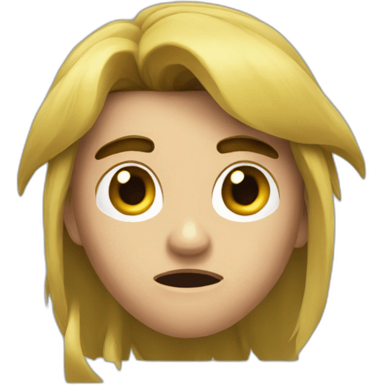 Link afraid emoji