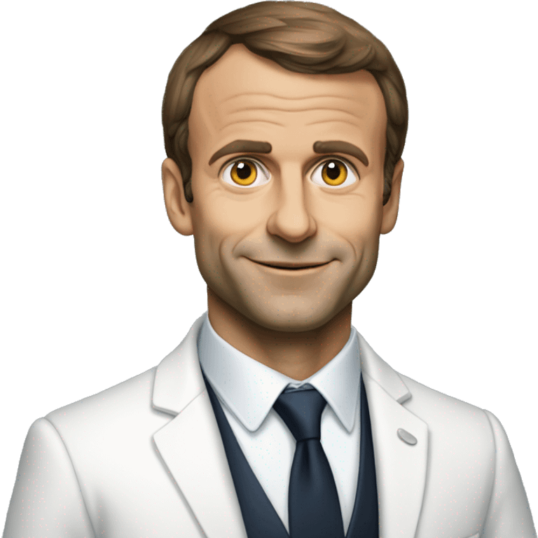 Emanuel Macron énervé  emoji