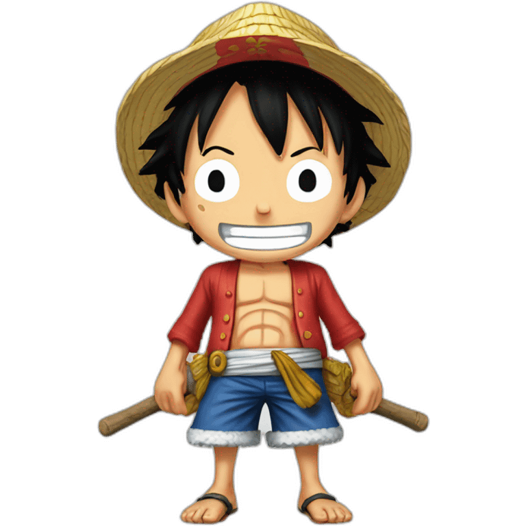 Luffy one piece emoji