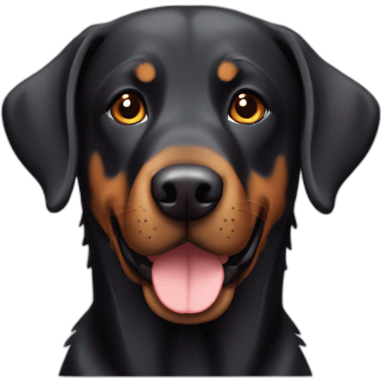 labrador crossed with beauceron emoji