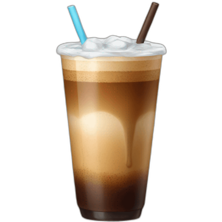 Cold coffee emoji