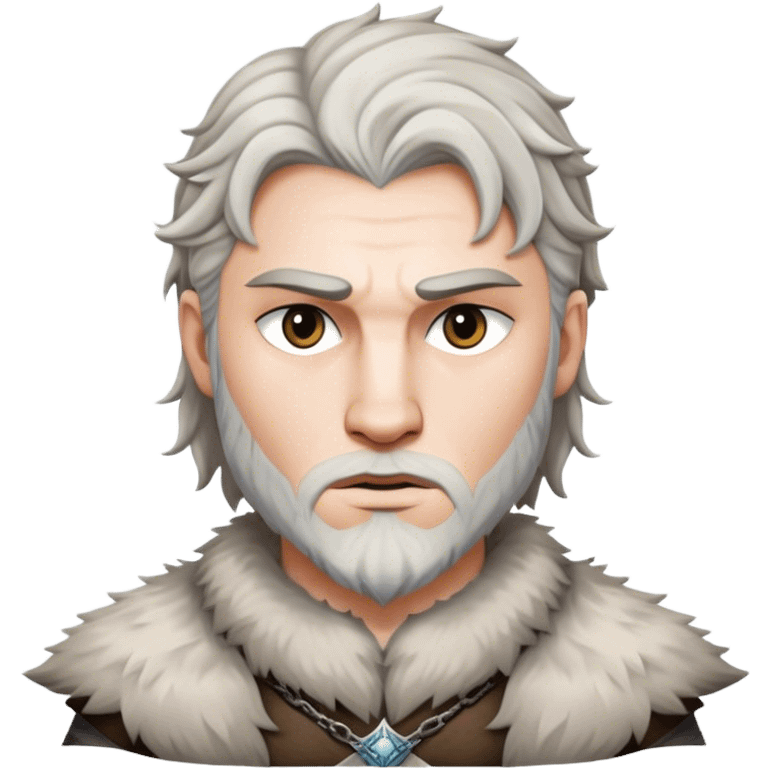 Wolf from game of thrones emoji