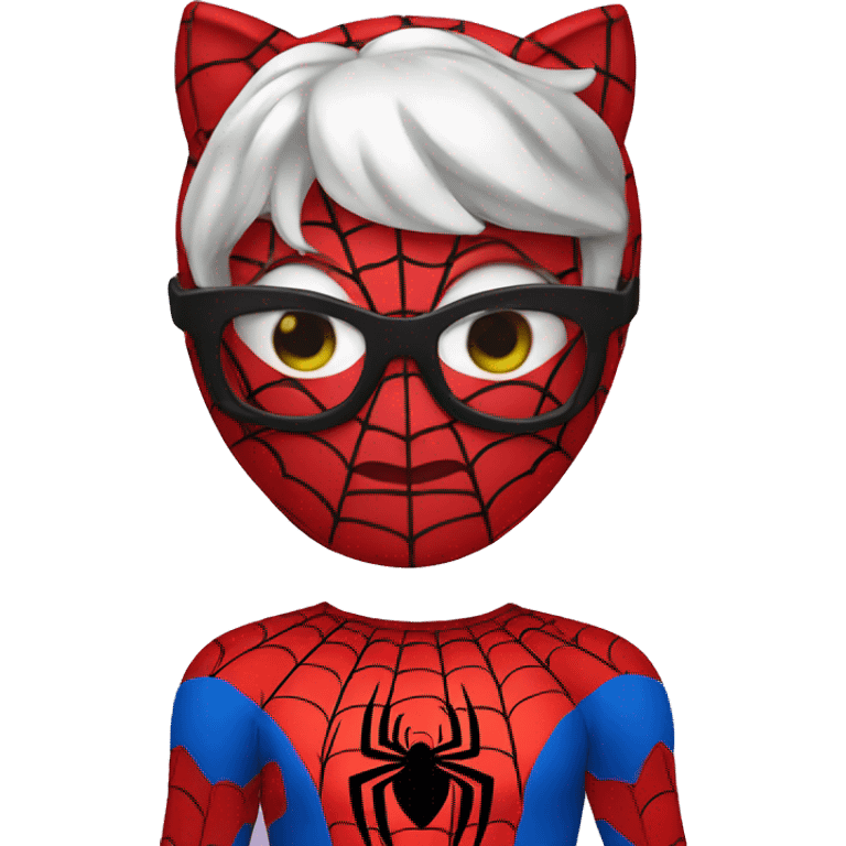 spiderman hello kitty emoji