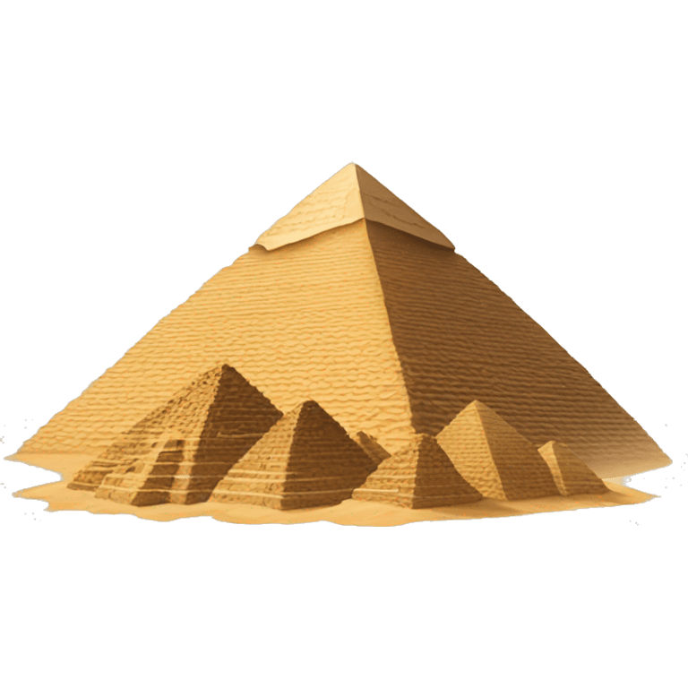 Egyptian pyramids emoji