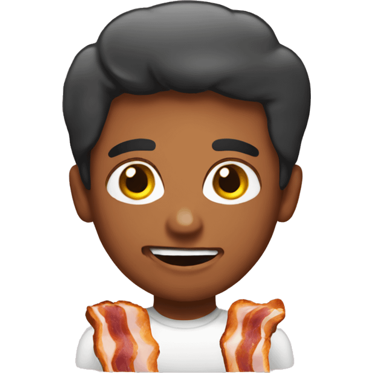 Vegan add bacon emoji