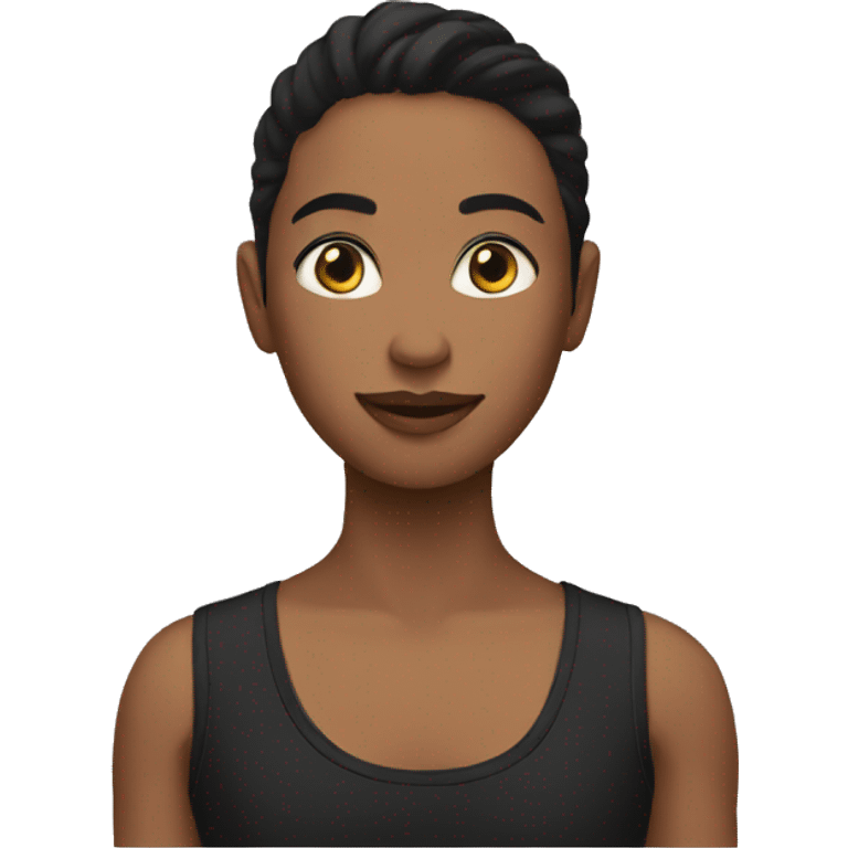 black tank top emoji