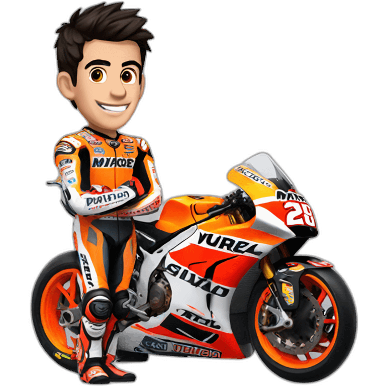 Marc marquez emoji