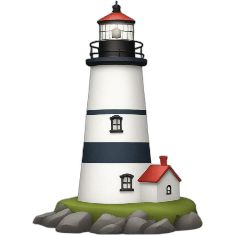 a lighthouse emoji