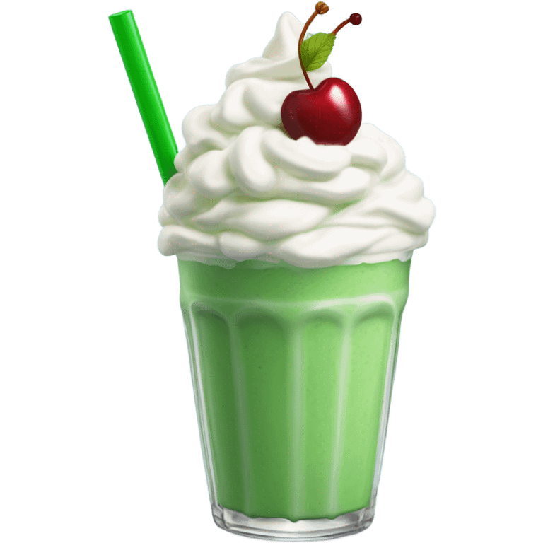 Green Milkshake  emoji