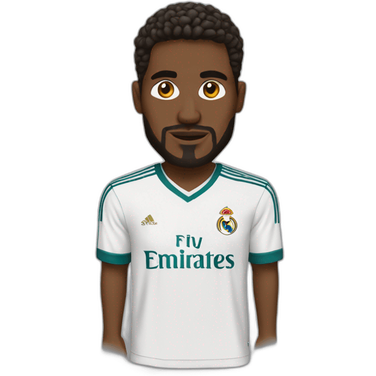 Hasbullah with real Madrid jersey emoji