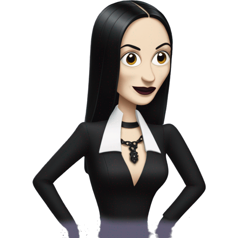 Morticia Addams  emoji