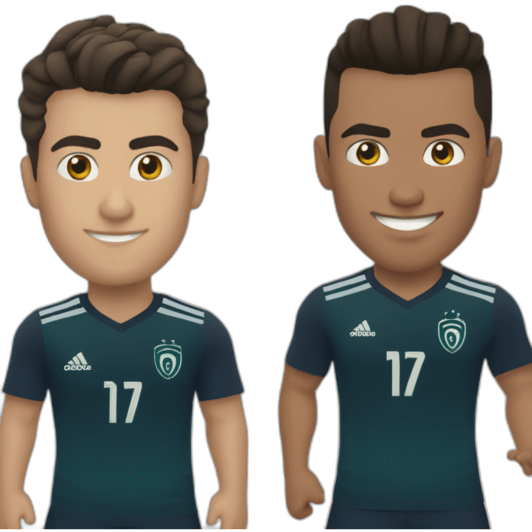 Cr7 and bellingham emoji