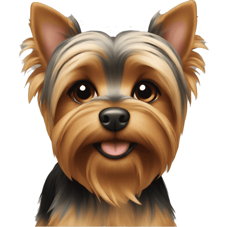 Yorkie belly emoji