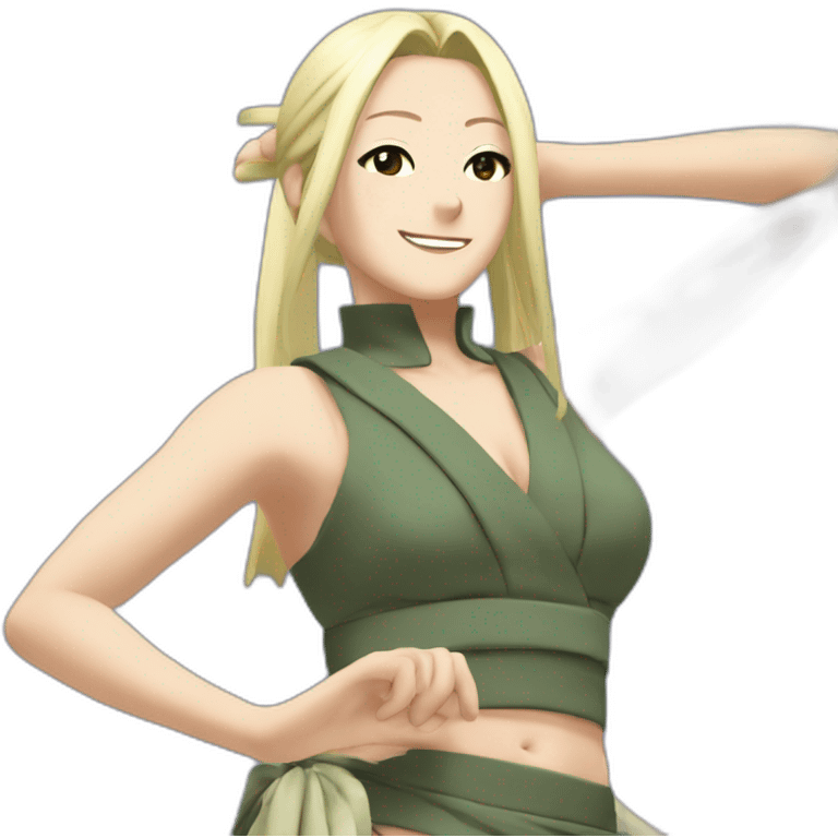 tsunade dancing emoji