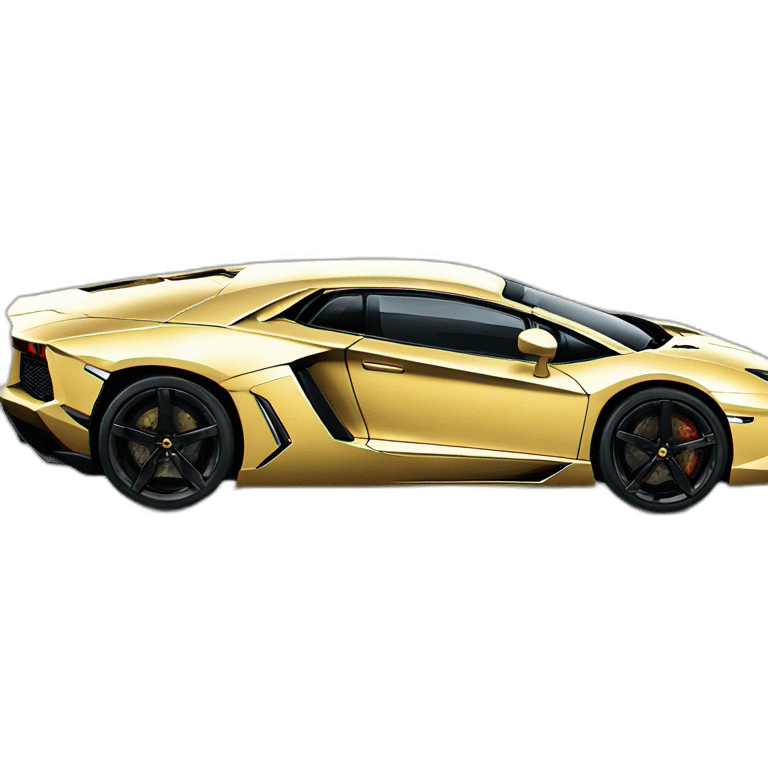 lamborghinie aventador emoji