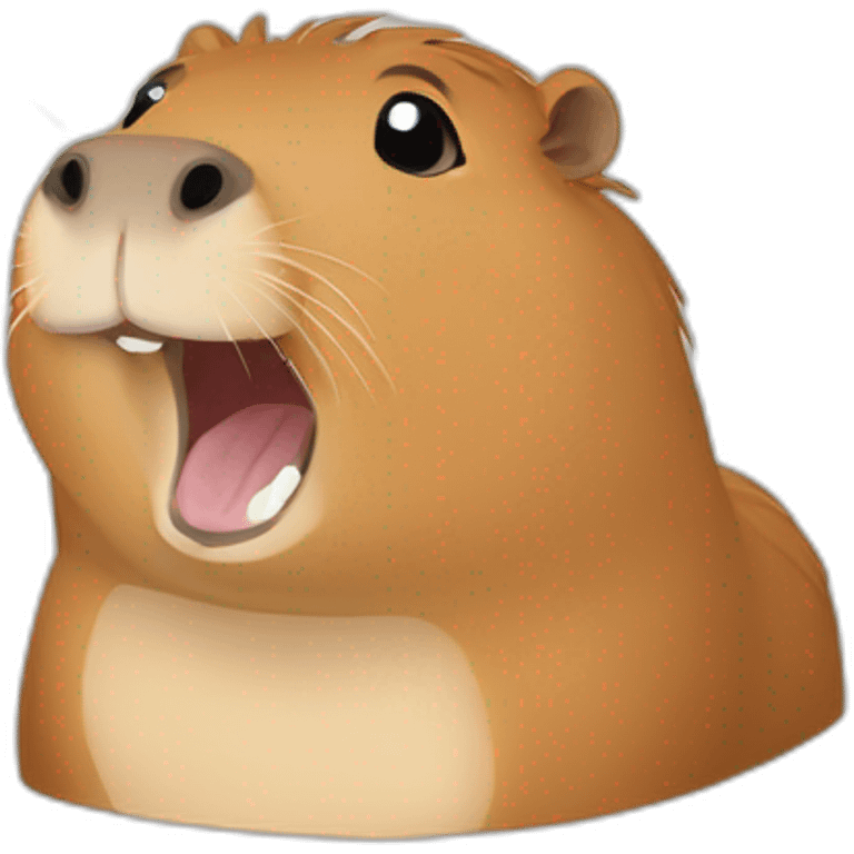 capybara happy emoji