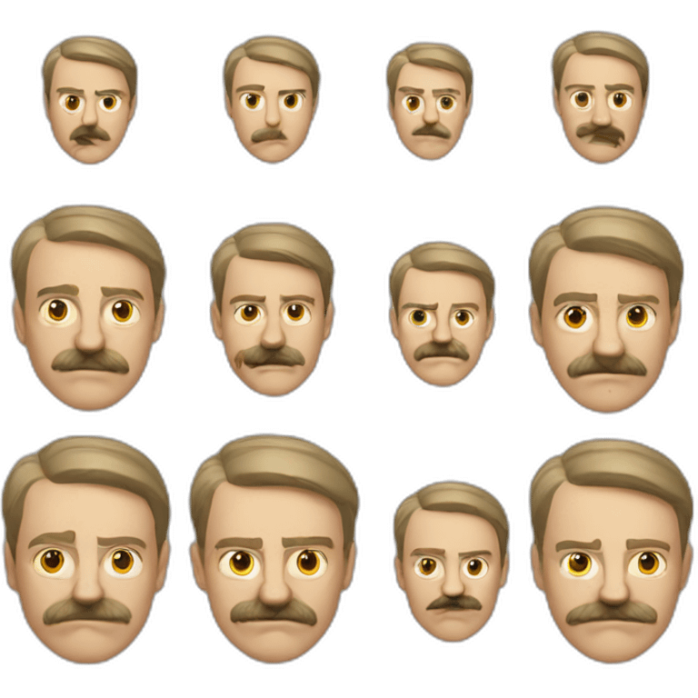 hitler enervé emoji