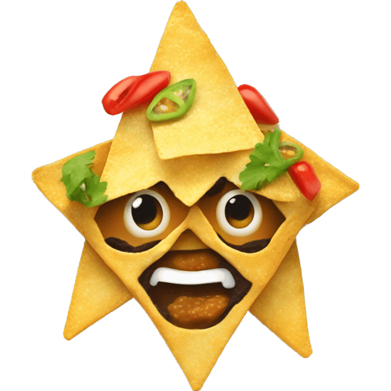 nachos on a white plate emoji