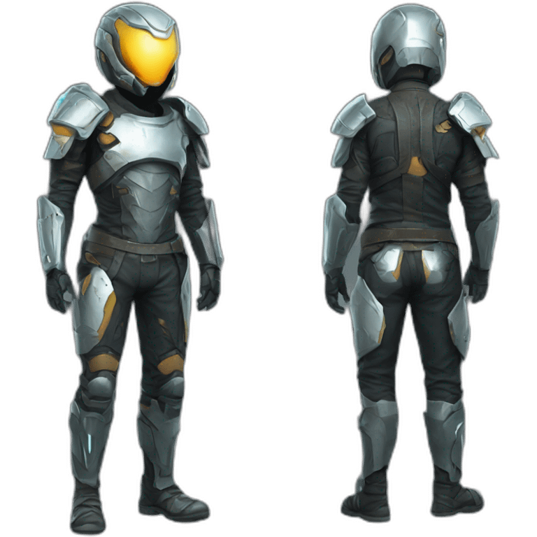 futuristic armored pants of Technomancer emoji