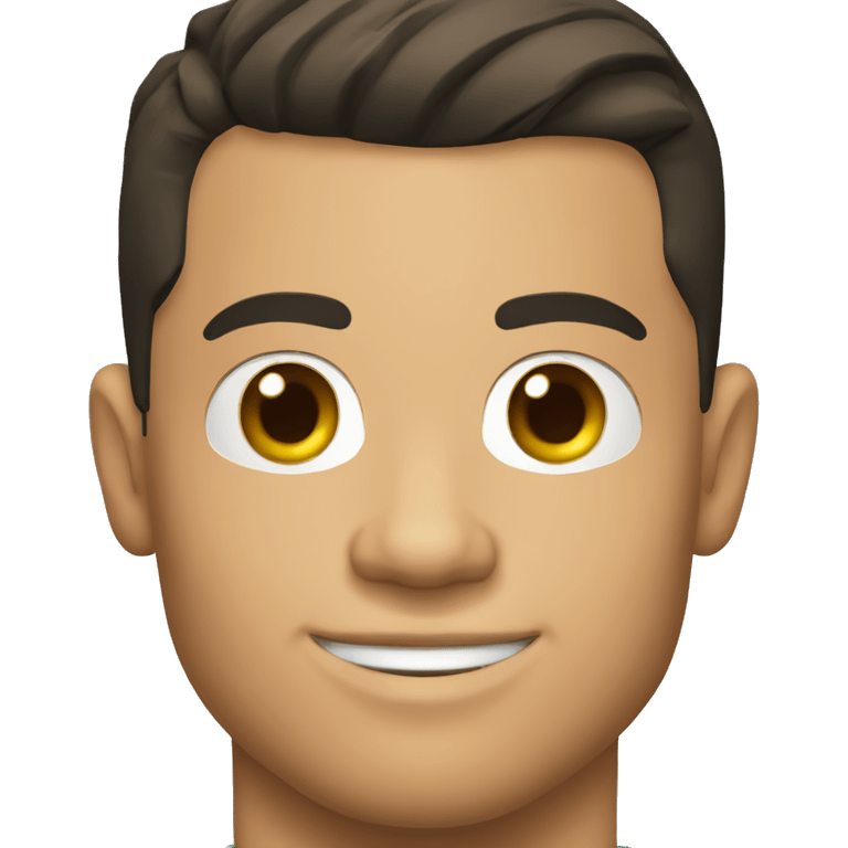 Cristiano Ronaldo Portuguese footballer emoji