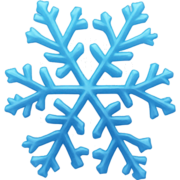 Snowflake Ice emoji