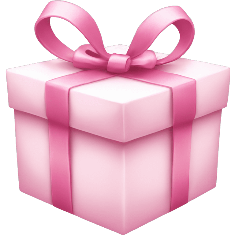 pink white present  emoji