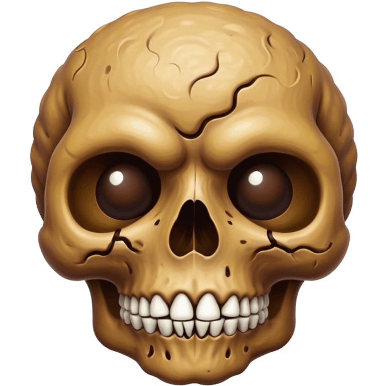 poop skull emoji