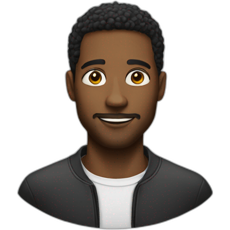 Black handsome man emoji