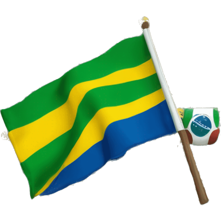 Badeira e Minas gerais e bandeira do Brasil  emoji