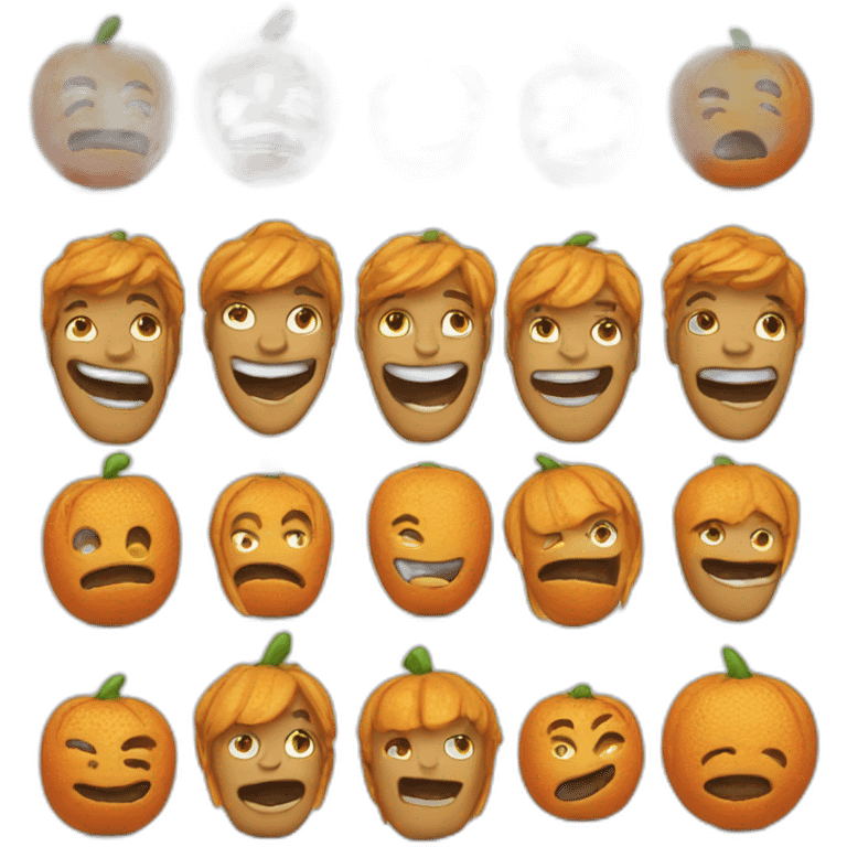 orange talent emoji