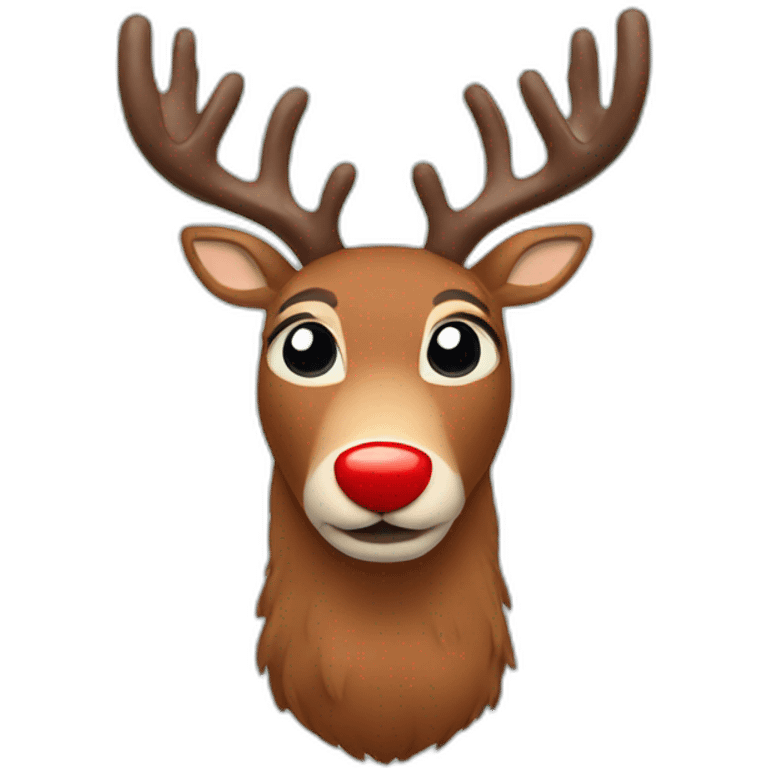 rudolph emoji